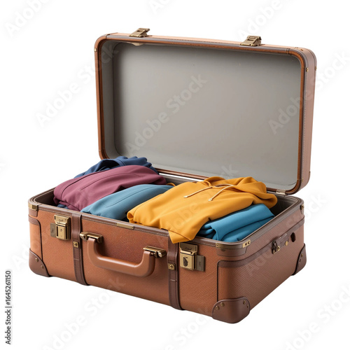 3D Suitcase Icon for Travel & Vacations | High-Quality Luggage Graphics for Web & App Design
