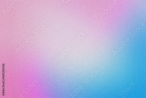 ピンクと青の淡い粒子のグラデーション背景ノイズ