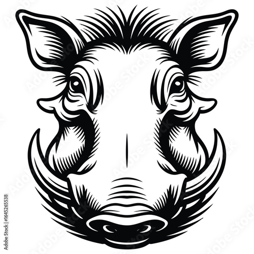 Wallpaper Mural head of a tiger Torontodigital.ca