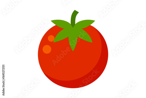 tomato vector illustration, tomato isolated