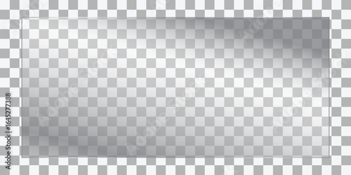 Transparent Gradient Shadow Overlay Effect on Checkered Background – Realistic Light and Shade EPS Vector Illustration for Photo Editing, Web Design, and Creative Graphic Projects