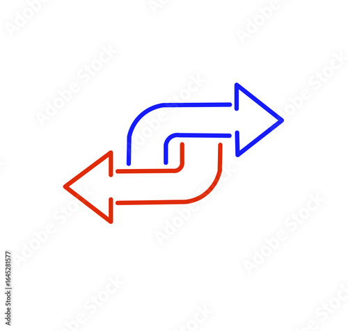 Free Download vector arrow icon on white background - GFXLoad