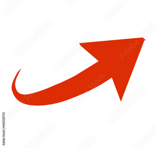 Free Download red arrow on white background - GFXLoad