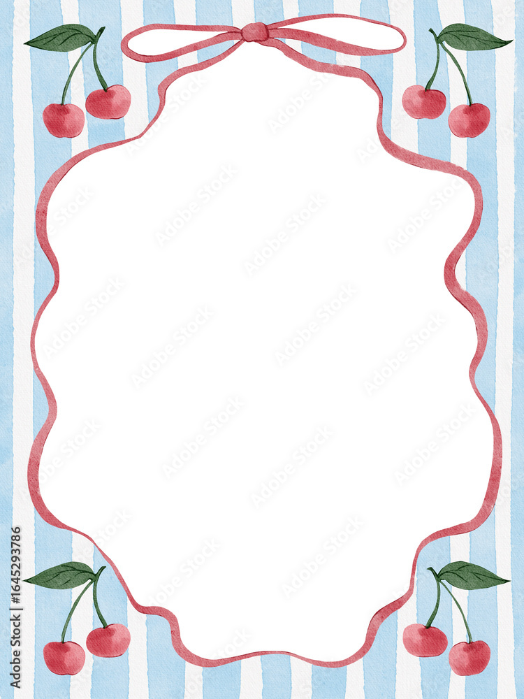 Obraz premium Whimsical hand drawn frame