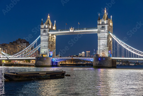 Tower Bridge at  the dusk