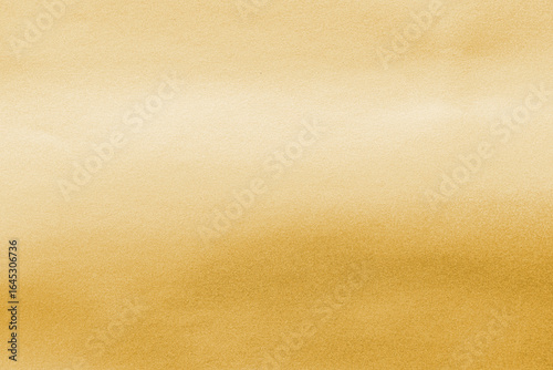 Gold background foil golden leaf metallic texture gradient light shiny reflective wrapping paper bright yellow solid color wallpaper for design decoration element backdrop