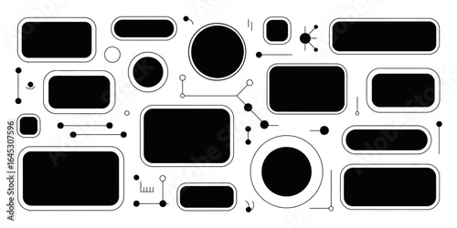 Creative vector template with editable callout boxes. Designed to enhance visual engagement in business, advertising, marketing, or presentation projects.

