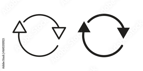 Arrows repeat icon