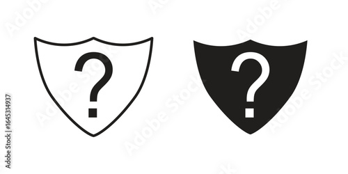 Shield interrogation icon