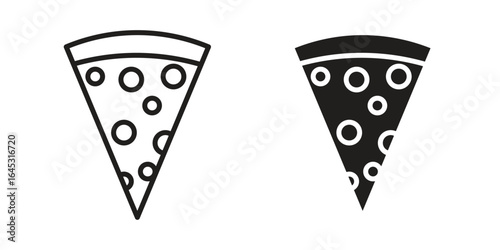 Pizza slice icon