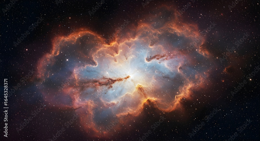 Obraz premium Deep Space Nebula