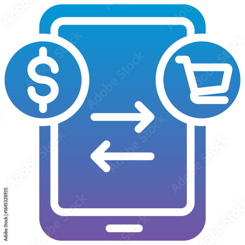 Mobile Transfer Icon