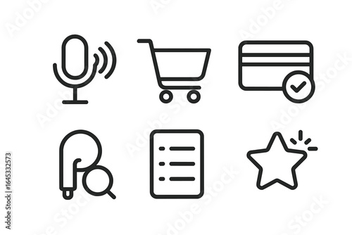 Interactions with digital shopping tools and features that enhance the online purchasing experience