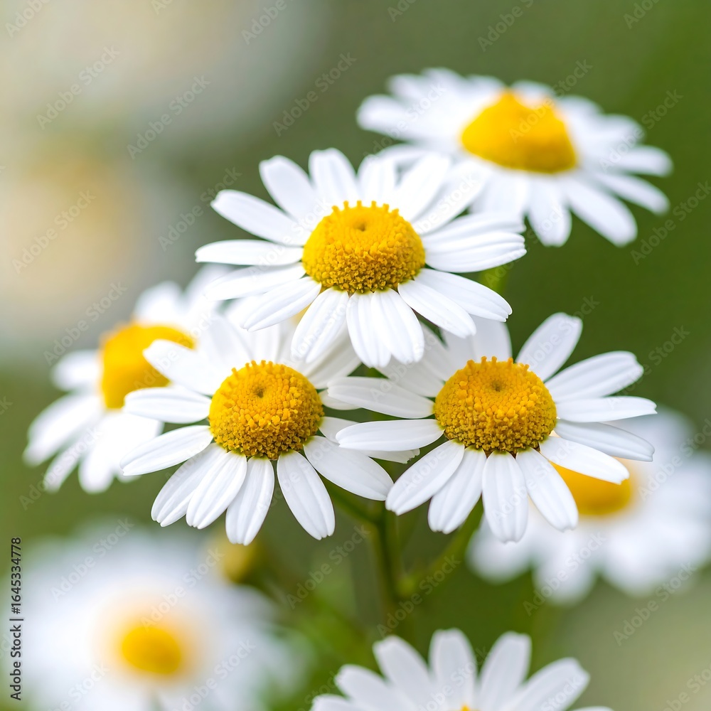 Fototapeta premium Close-up of white daisies