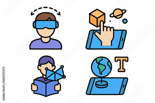Engaging with immersive technology through virtual reality, gaming, and educational exploration activities