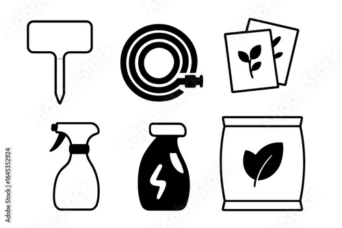 Gardening tools and supplies for healthy plants and gardening success in any backyard garden