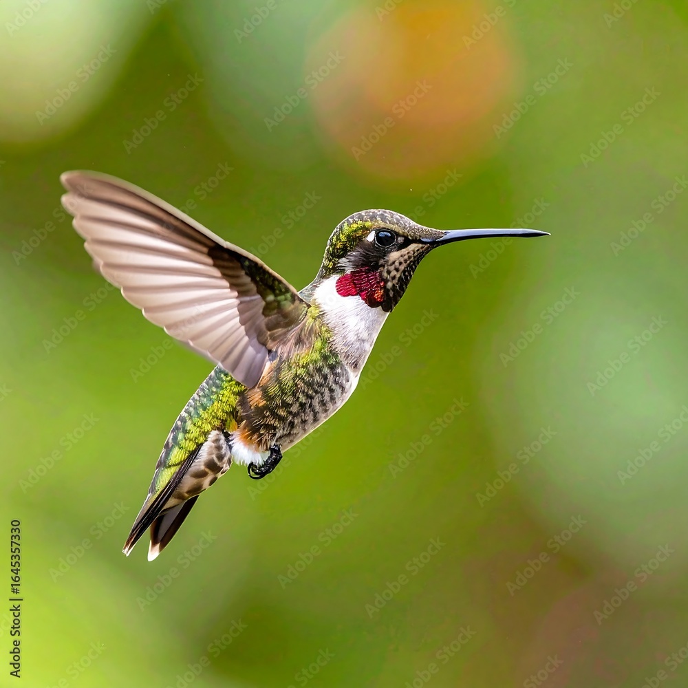 Fototapeta premium Hummingbird in flight