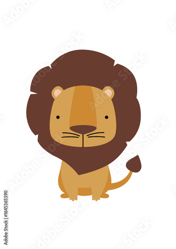 Watercolor safari cute clip art; safari illustration, safari animals