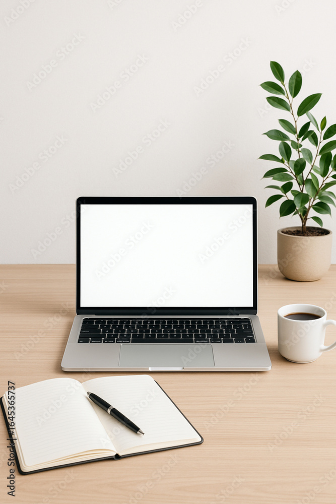 Fototapeta premium Minimalistisches Home Office