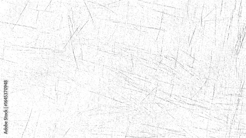 Scratched abstract texture with fine chaotic line details. Subtle grunge distress pattern for minimal design. High-quality seamless scratch overlay.
