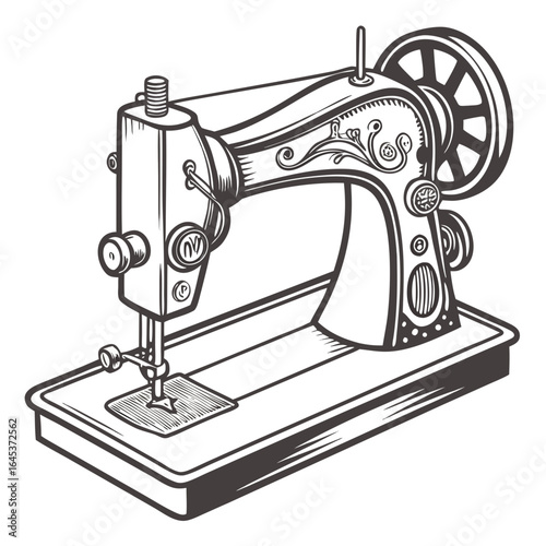 vintage sewing machine