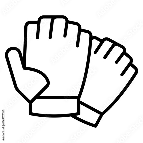 Fitness Gloves Icon