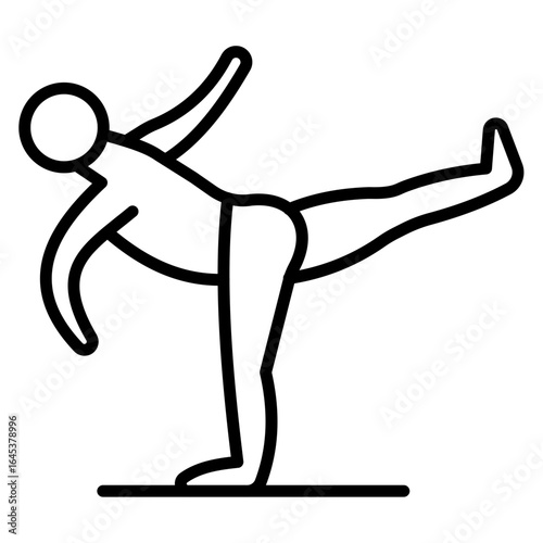 Yoga Pose Icon