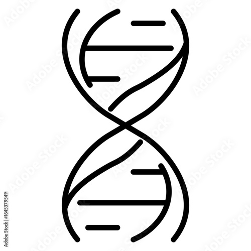 DNA Strand Icon