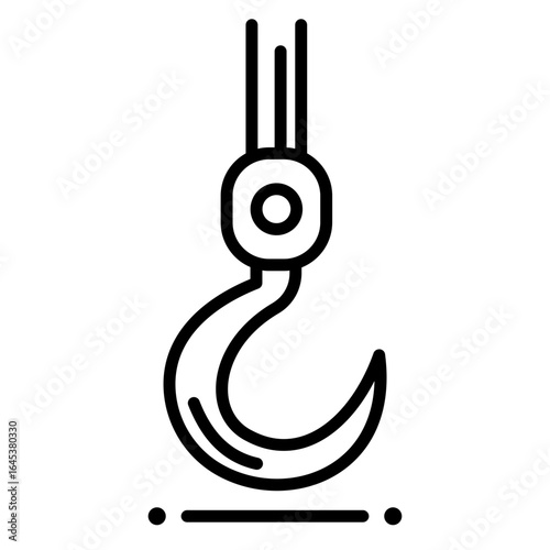 Crane Hook Icon