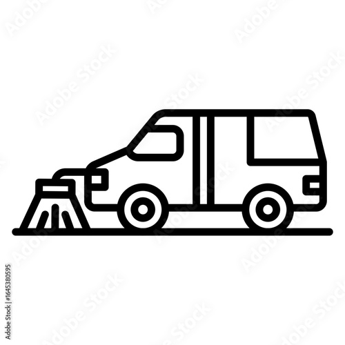 Road Sweeper Icon