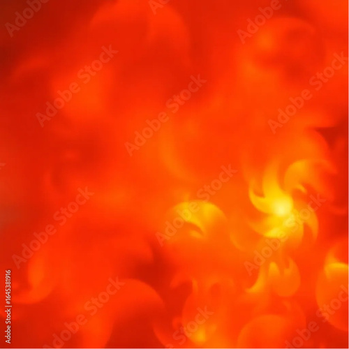 Warm reds and oranges abstract fire effect background