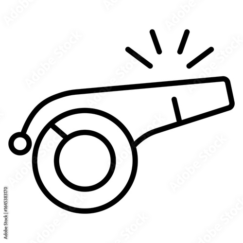 Coach Whistle Icon