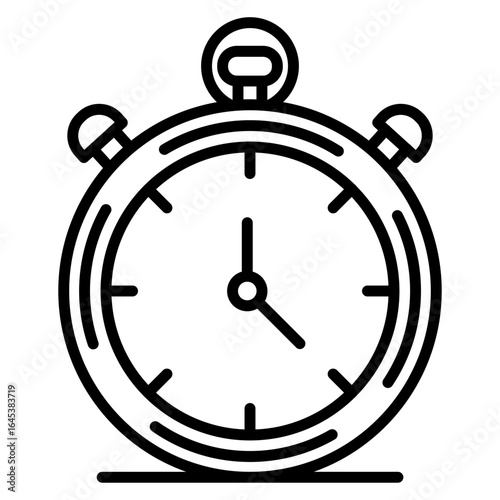 Stopwatch with Split Times Icon