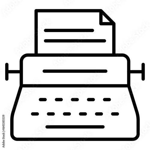 Typewriter Icon
