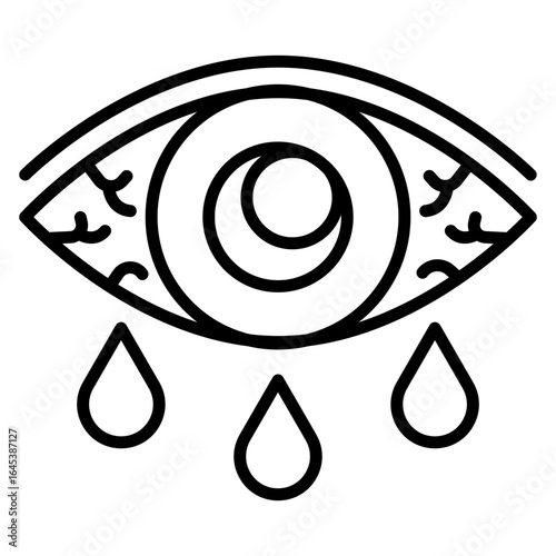 Itchy Eyes Icon