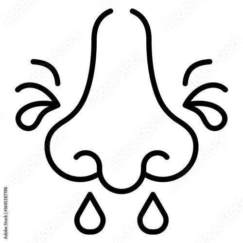 Runny Nose Icon