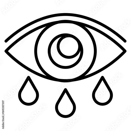 Watery Eyes Icon
