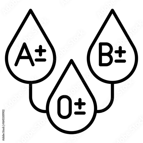 Blood Type Icon