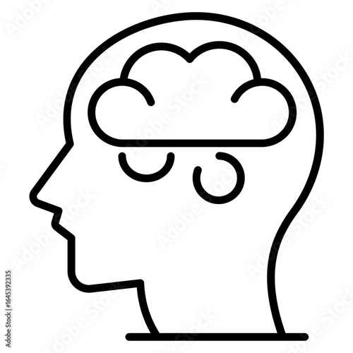 Mental Fog Icon