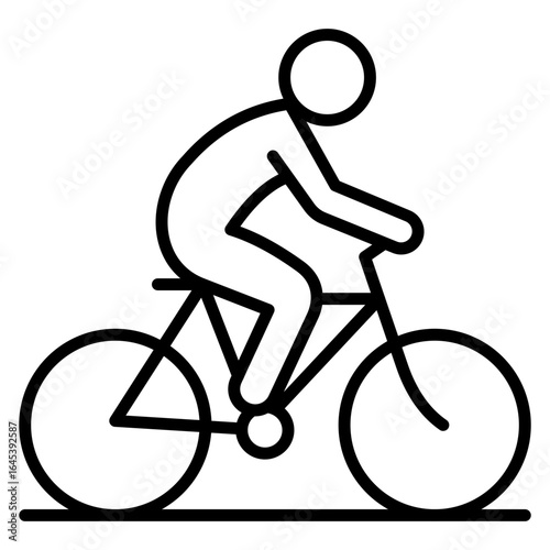 Cyclist Icon