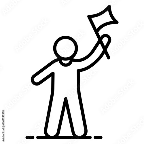 Social Activist Icon