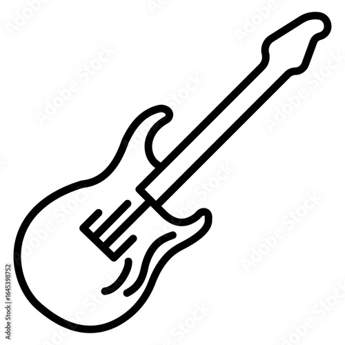 Electric Guitar Icon