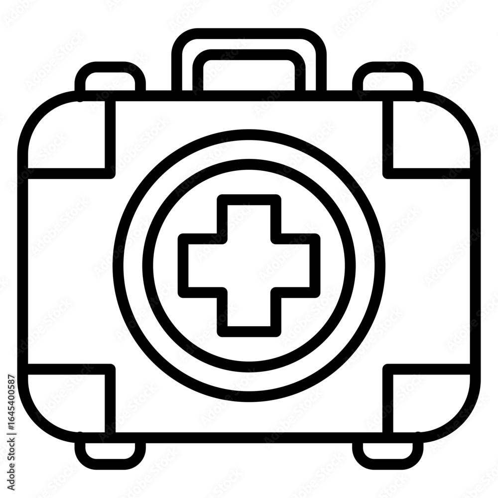 Fototapeta premium First Aid Kit Icon