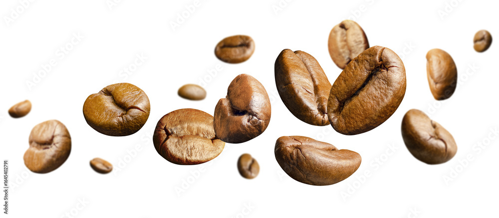 custom made wallpaper toronto digitalBeautifully retouched coffee beans fly in space forming an unusual figure similar to a loop. Isolated on white