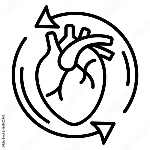 Heart Transplant Icon