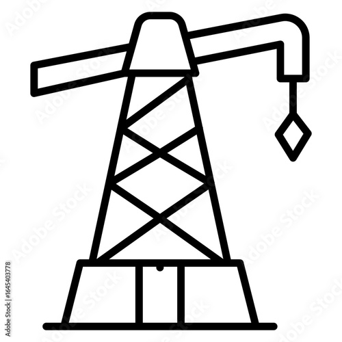 Oil Derrick Icon