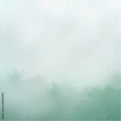 Tropical ethereal misty misty gradient pattern