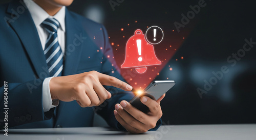 Alert Notification System on Mobile Phone for Business Professionals