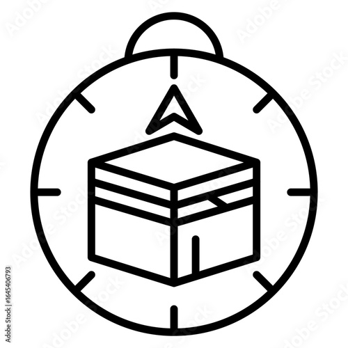 Qibla Compass Icon