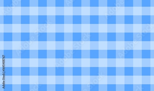 Illustration of pastel blue gingham pattern